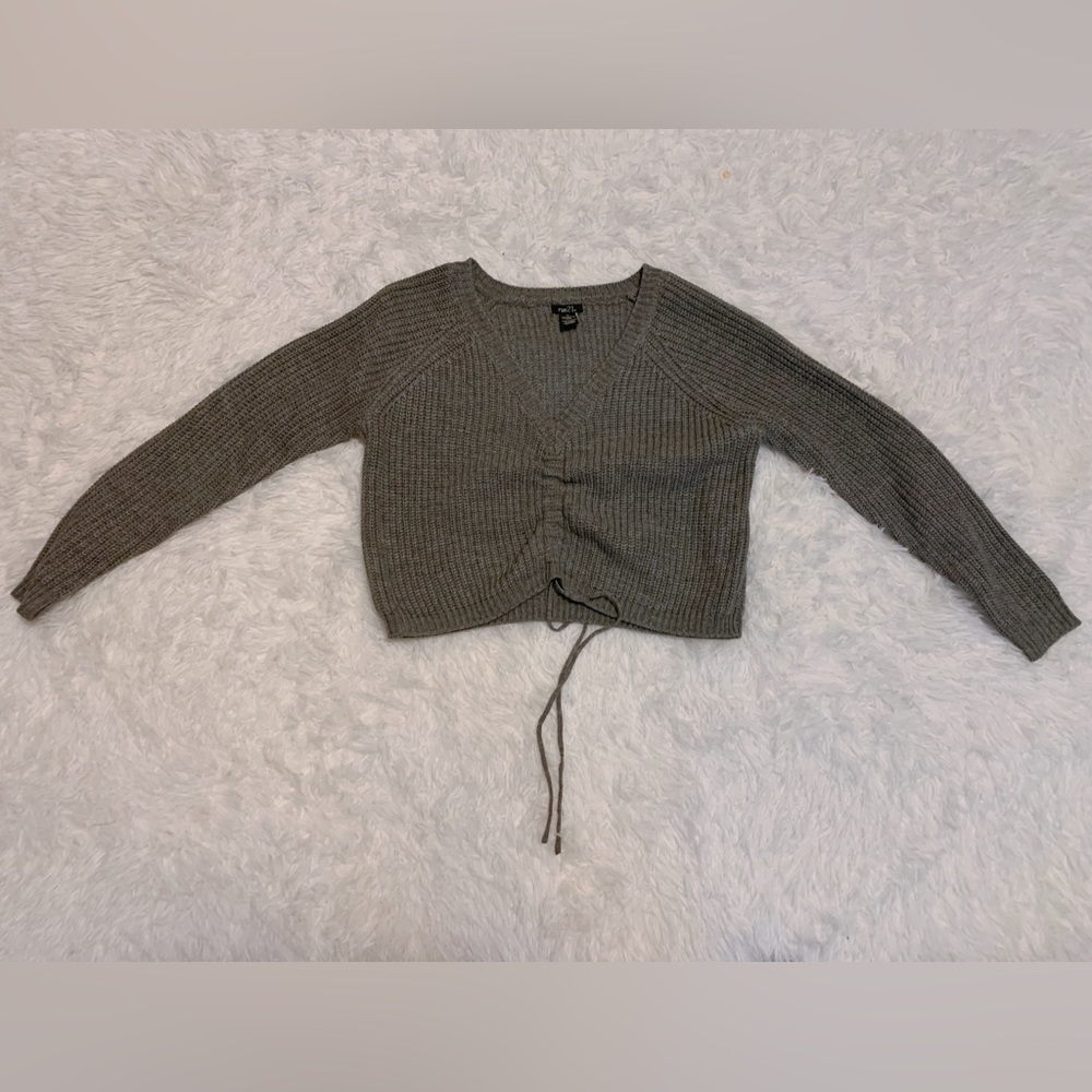 Gray Knit Sweater